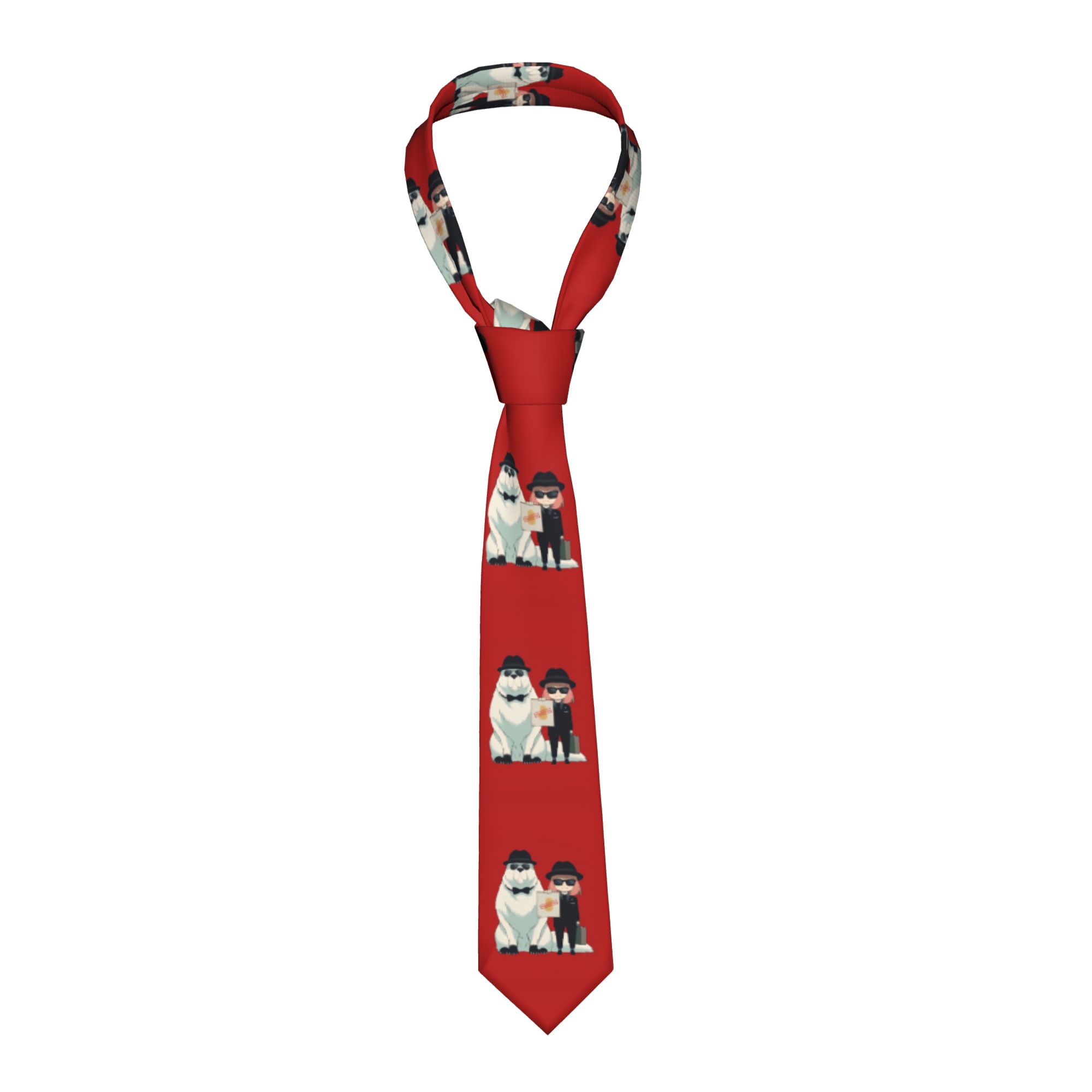 Skinny Tie Men - Spy x Family Necktie Men Women