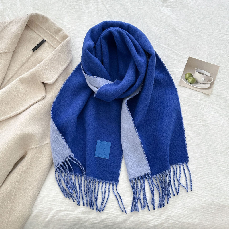 New Luxury Design Wool Scarf W - Muffler Men Wool 리뷰 및 가격