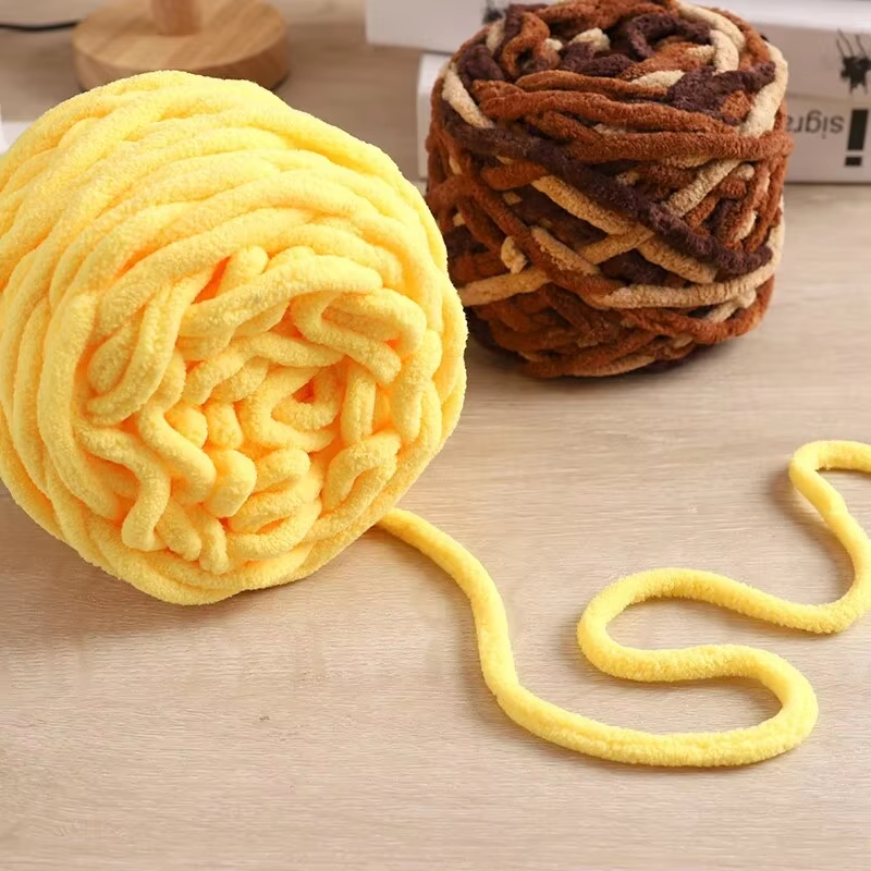 3PCS 300g Chenille Knitting Ya - Woven Scarf Blanket 리뷰 및 가격