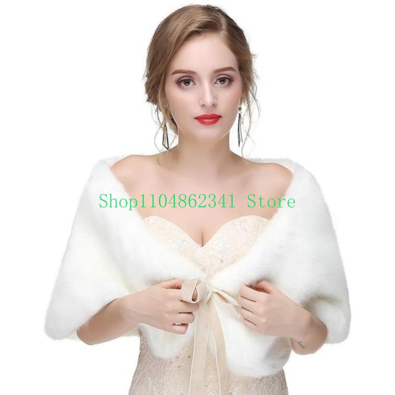 652F Sophisticated Faux Furs S - Stole Wedding Shawl 리뷰 및 가격