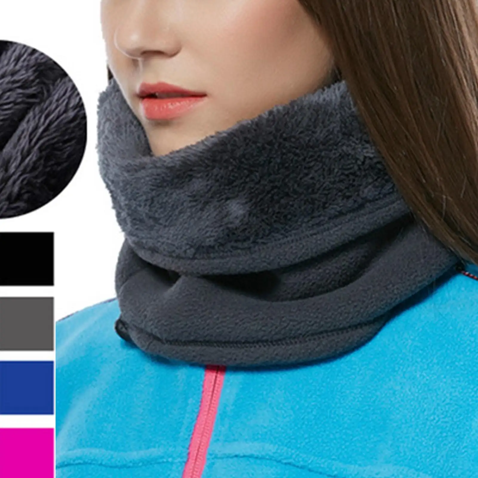 Outdoor Women Men Winter Warm  - Infinity Scarf Knit 리뷰 및 가격