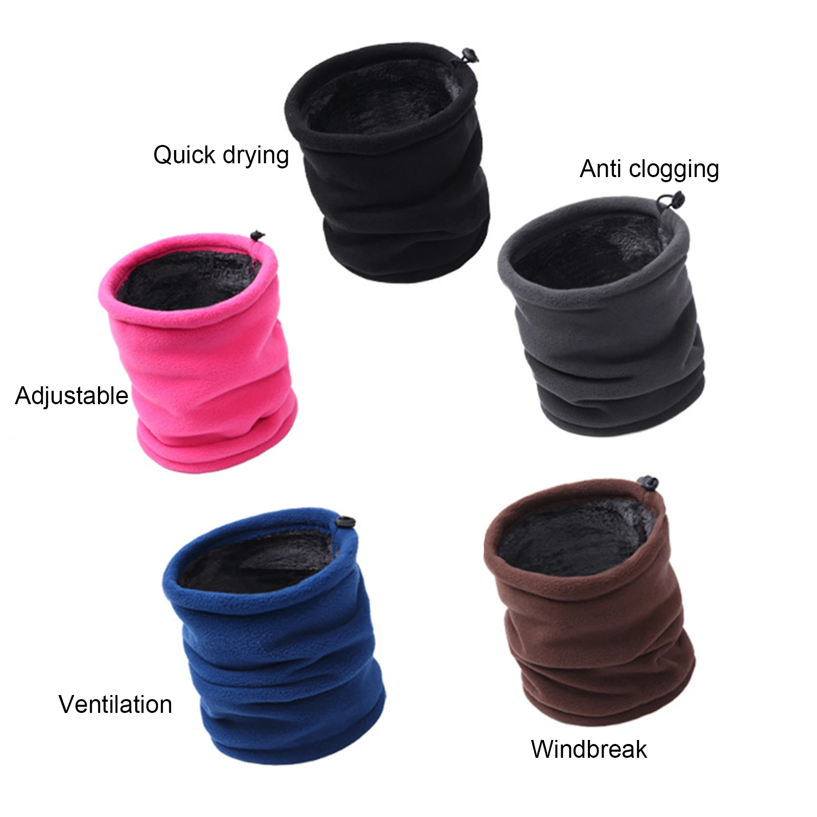 Outdoor Women Men Winter Warm  - Infinity Scarf Knit 리뷰 및 가격