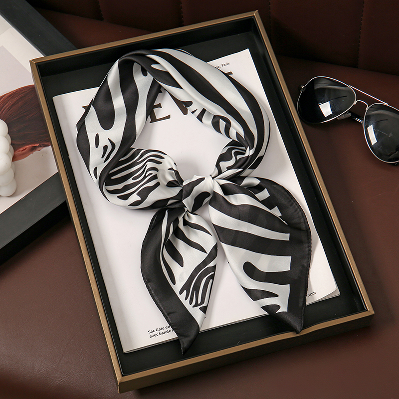 2025 Beach Hijab Stoles Silk S - Silk Tie Striped 리뷰 및 가격