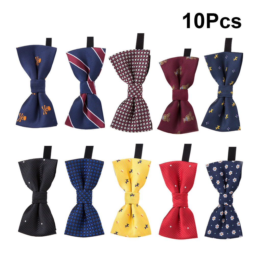10Pcs Children's Small Bow Tie - Bow Tie Pre Tied 리뷰 및 가격