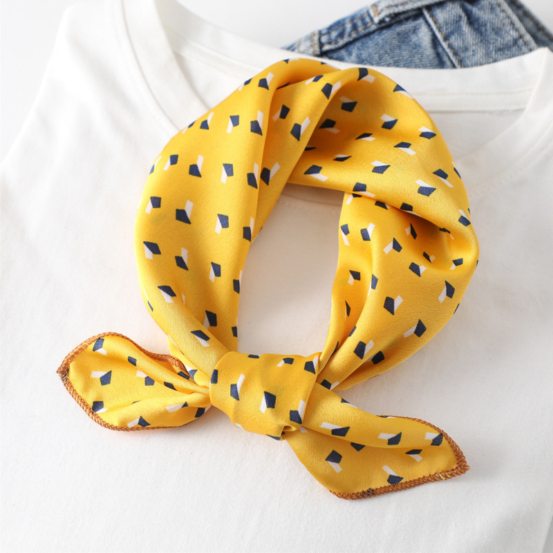 Women scarf  50*50cm Square Sk - Face Scarf Mask 리뷰 및 가격