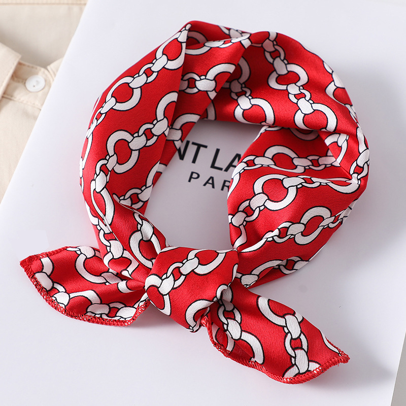 Women scarf  50*50cm Square Sk - Face Scarf Mask 리뷰 및 가격