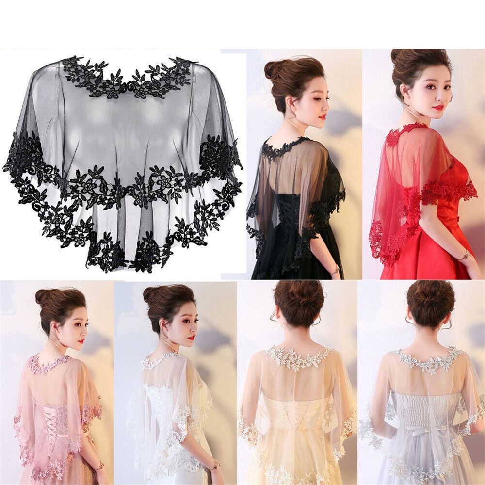 Women Party Bridal Casual Lace - Stole Wedding Shawl 리뷰 및 가격