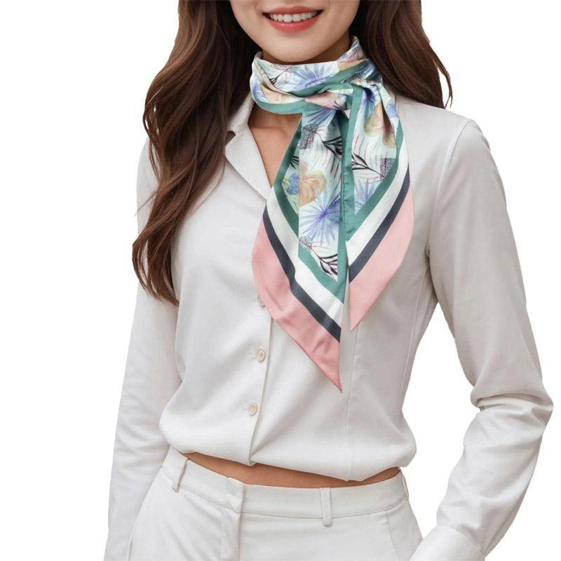 Fashion Stripes Hair Ribbon Sc - Silk Tie Striped 리뷰 및 가격
