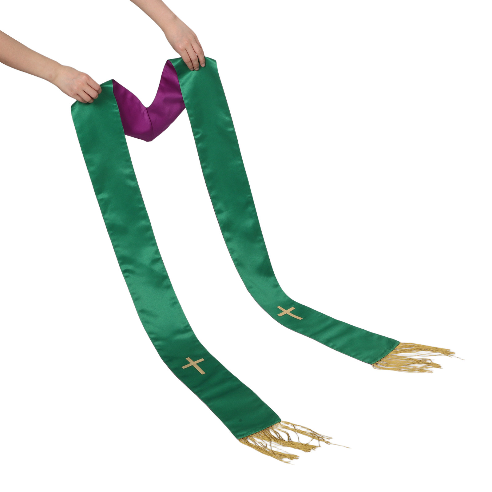Reversible Embroidered Pastor  - Stole Wedding Shawl 리뷰 및 가격