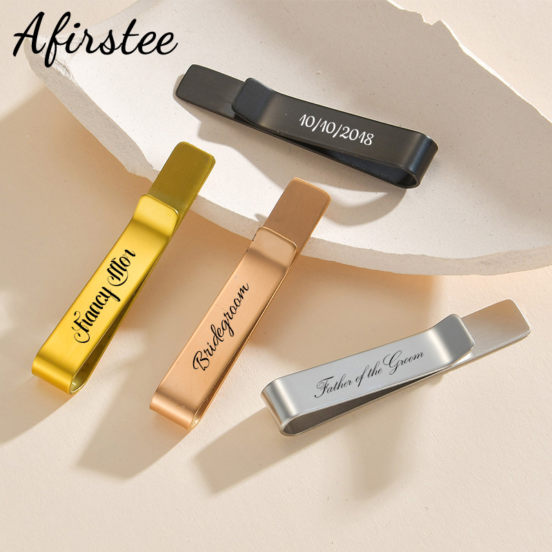 Afirstee Stainless Steel Engra - Tie Bar Set Gift 리뷰 및 가격