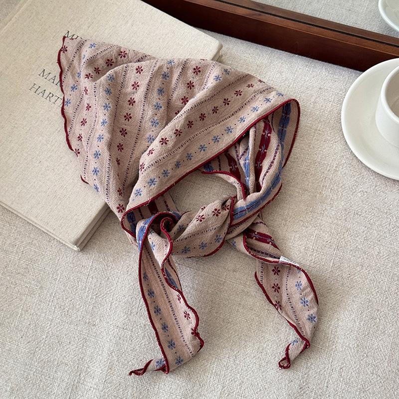 *1Pcs Soft Cotton Linen Triang - Bandana Cotton 리뷰 및 가격