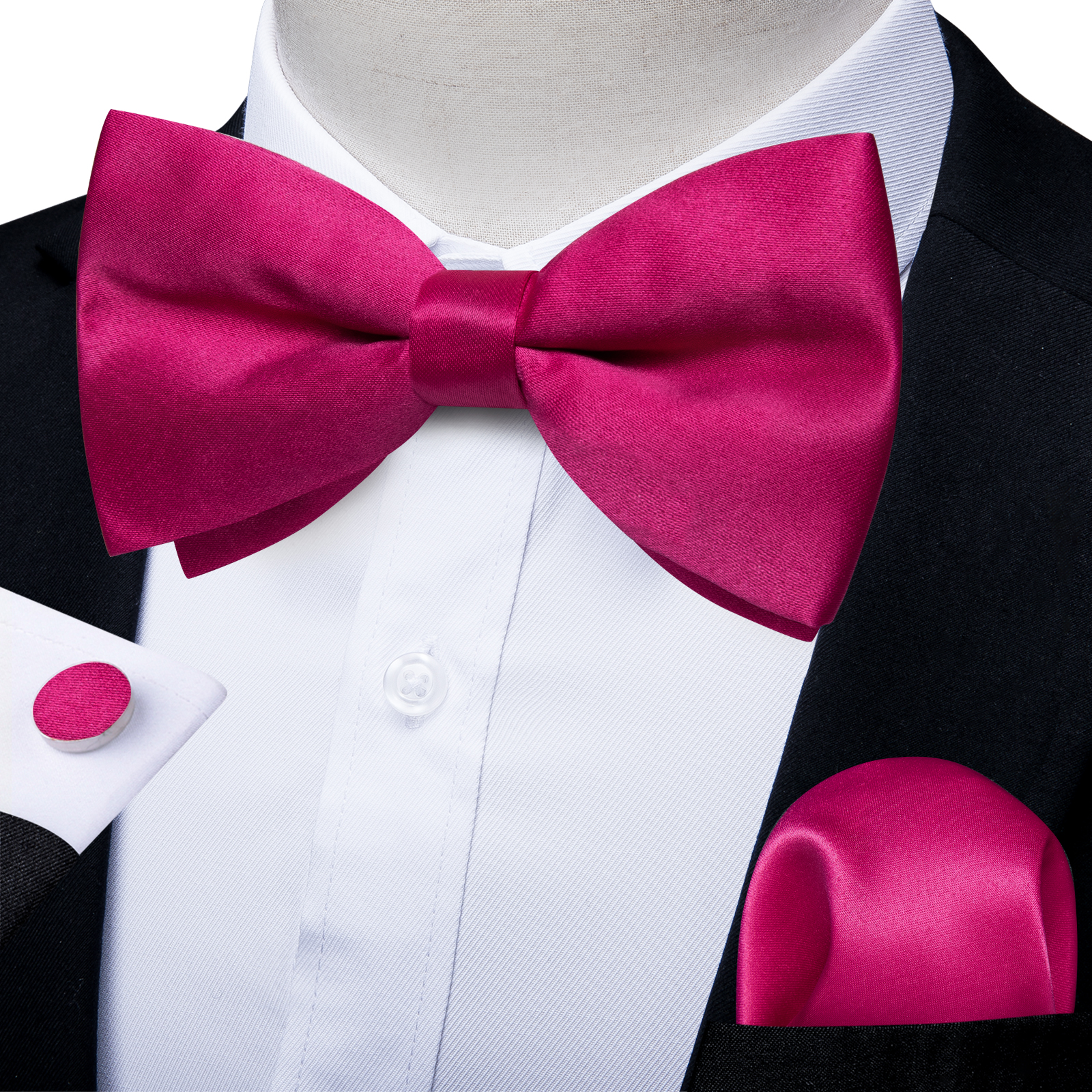 Men's Solid Pre-tied Bowtie Ro - Bow Tie Pre Tied 리뷰 및 가격