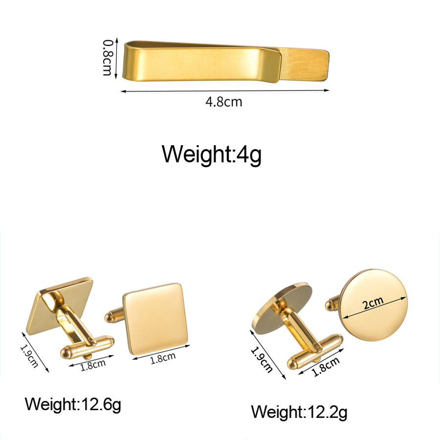 Freeteeme New Fashion Cufflink - Tie Bar Set Gift 리뷰 및 가격