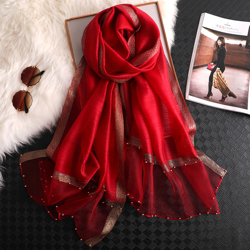 2024 Luxury 100% Silk Shawl Sc - Scarf Silk Square 리뷰 및 가격
