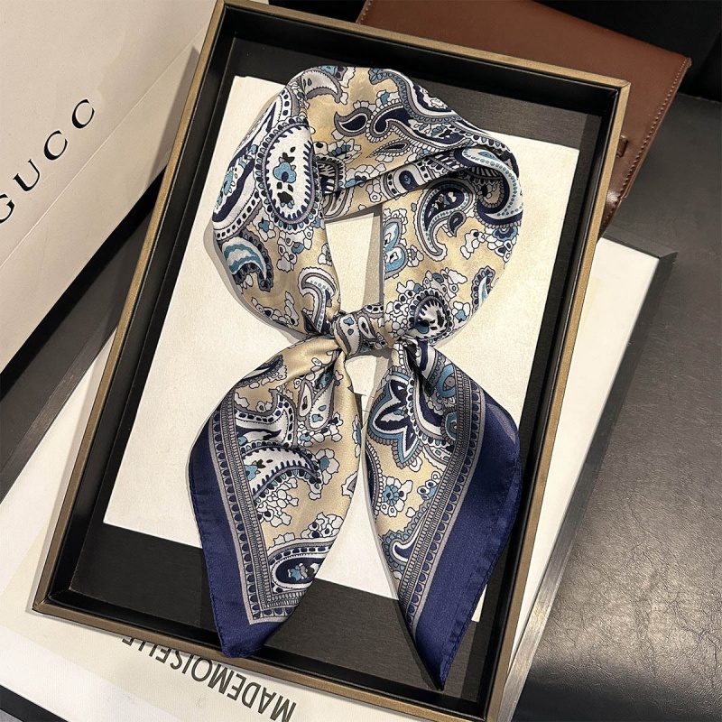 Luxury Satin Square Scarf Pais - Face Scarf Mask 리뷰 및 가격