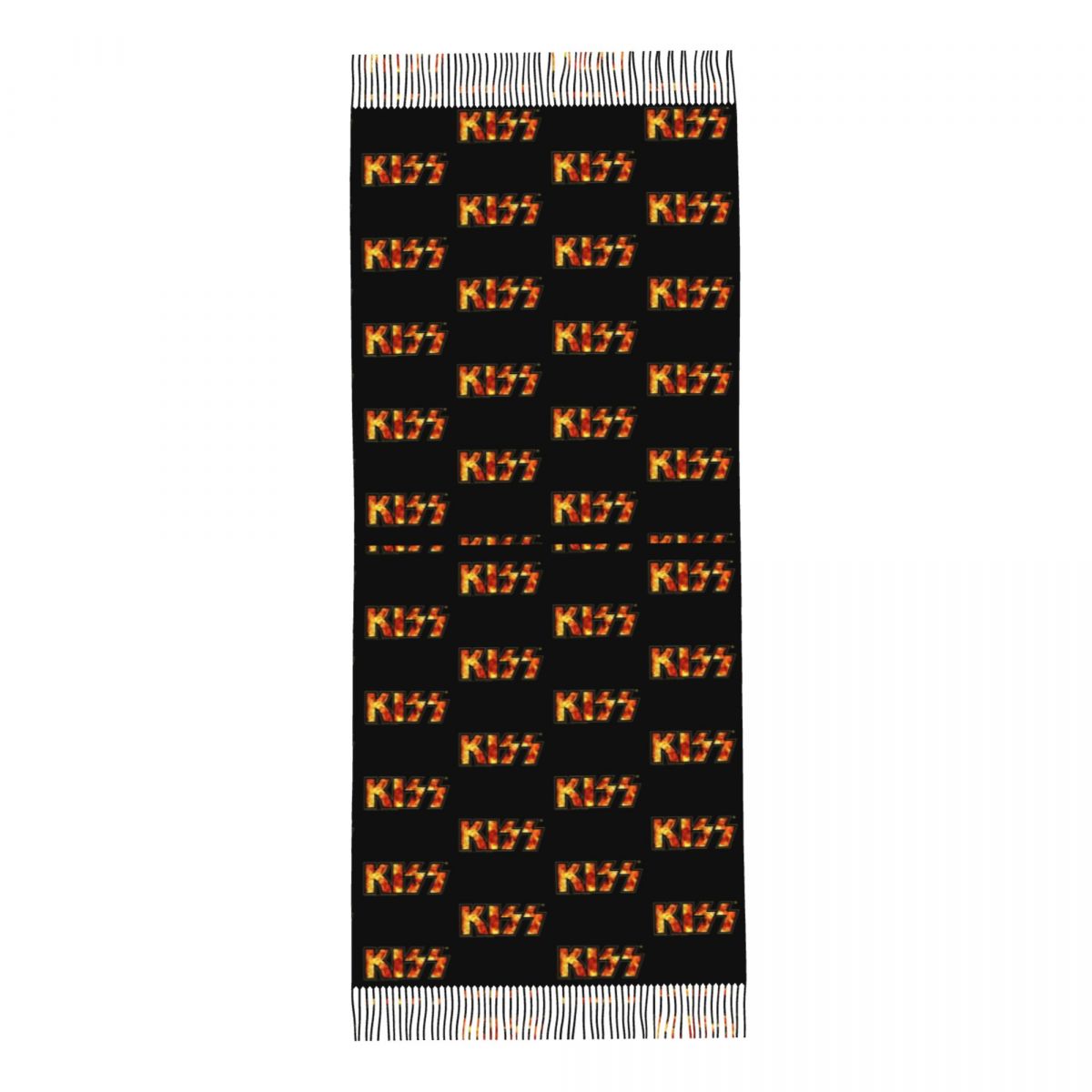 Kiss Band Fire Logo Shawl Wrap - Pashmina Wrap Large 리뷰 및 가격