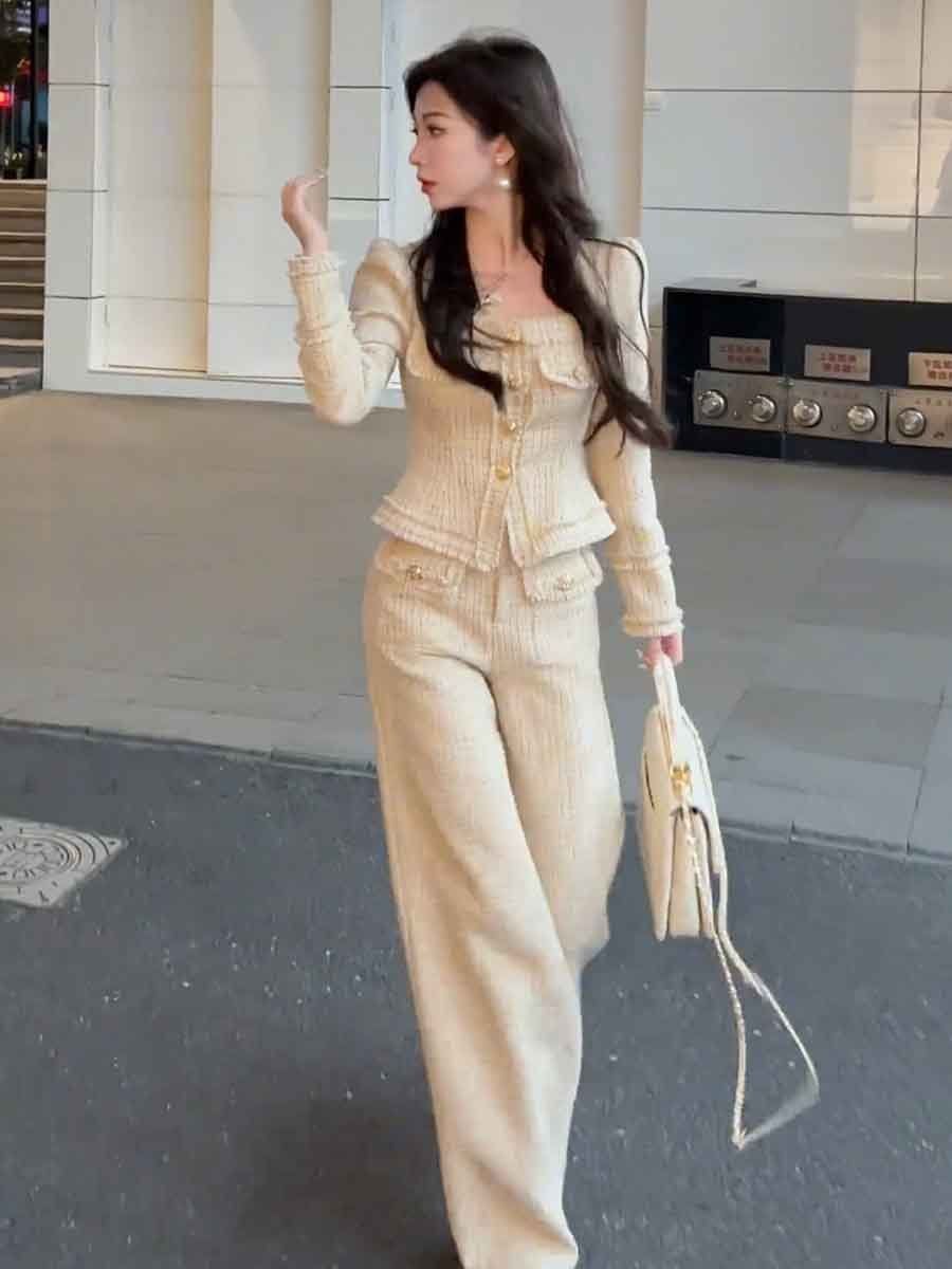 2024 Winter Women's Fashion an - Pocket Square Set 리뷰 및 가격