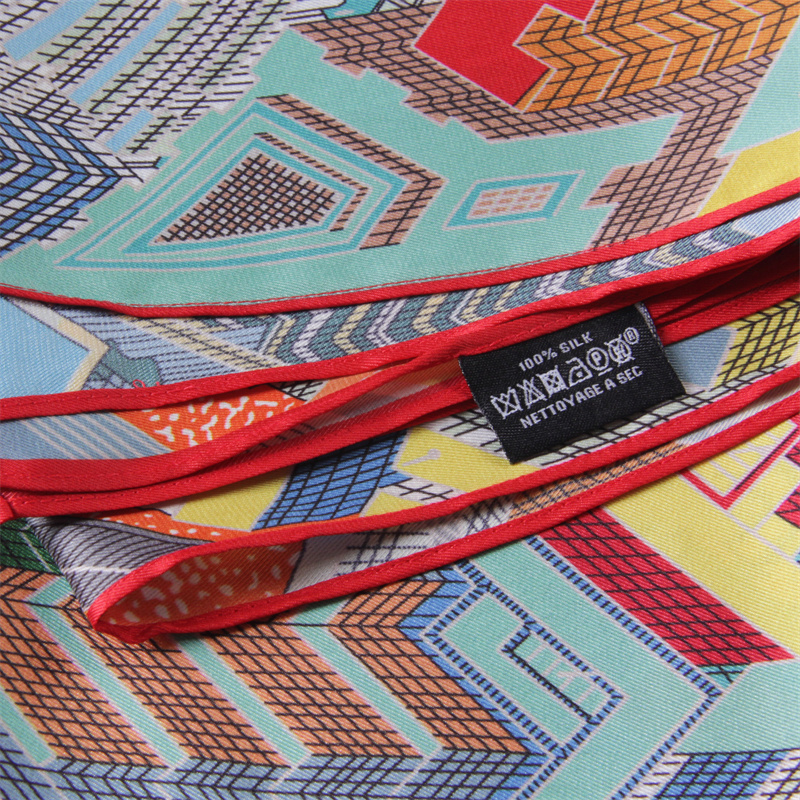 Silk Scarf Women Magic City Pr - Scarf Silk Square 리뷰 및 가격