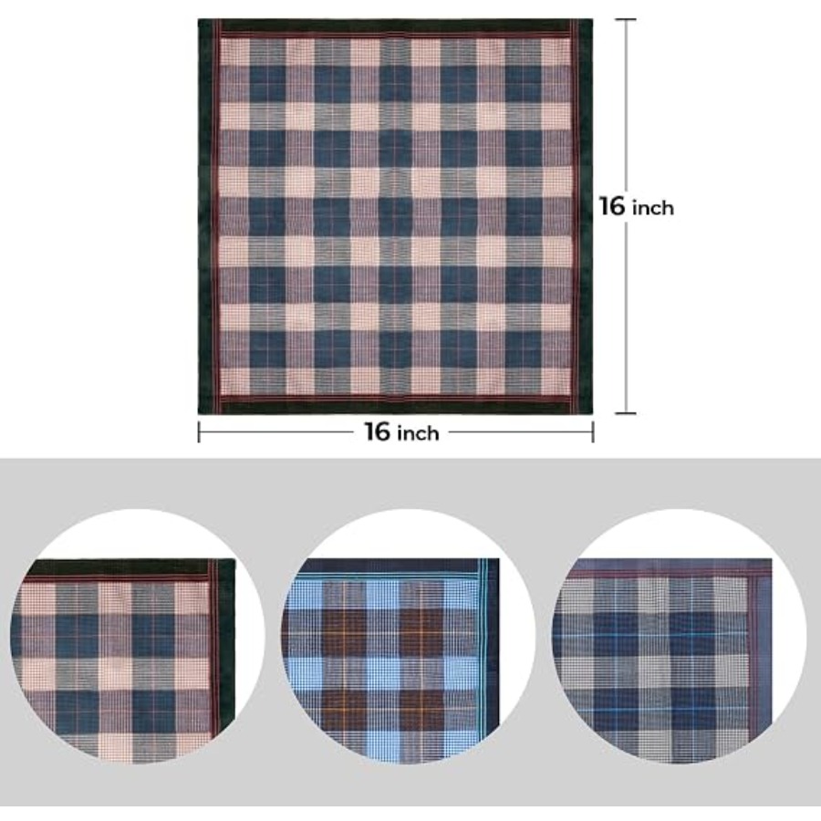 Handkerchiefs for Men, 12PCS 1 - Handkerchief Cotton Men 리뷰 및 가격