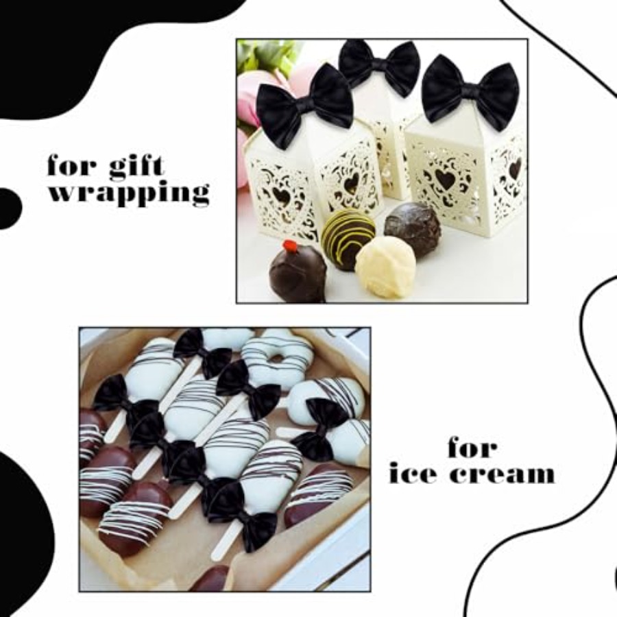 Black 48 Pcs 3.5 Inch Bows wit - Bow Tie Pre Tied 리뷰 및 가격