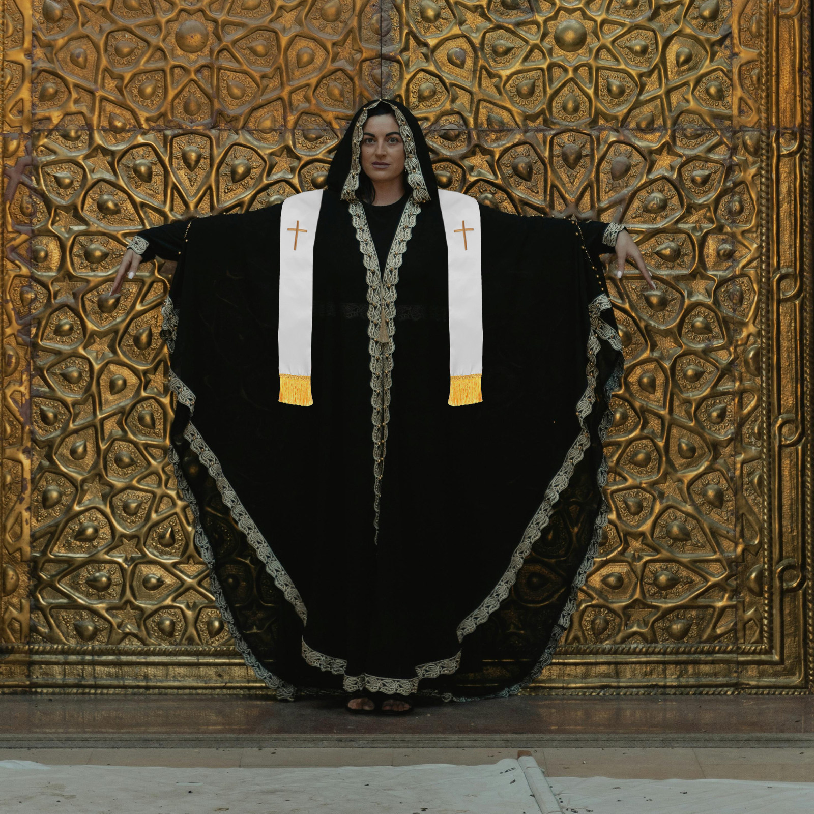 Clergy Stole Embroidered Cross - Stole Wedding Shawl 리뷰 및 가격