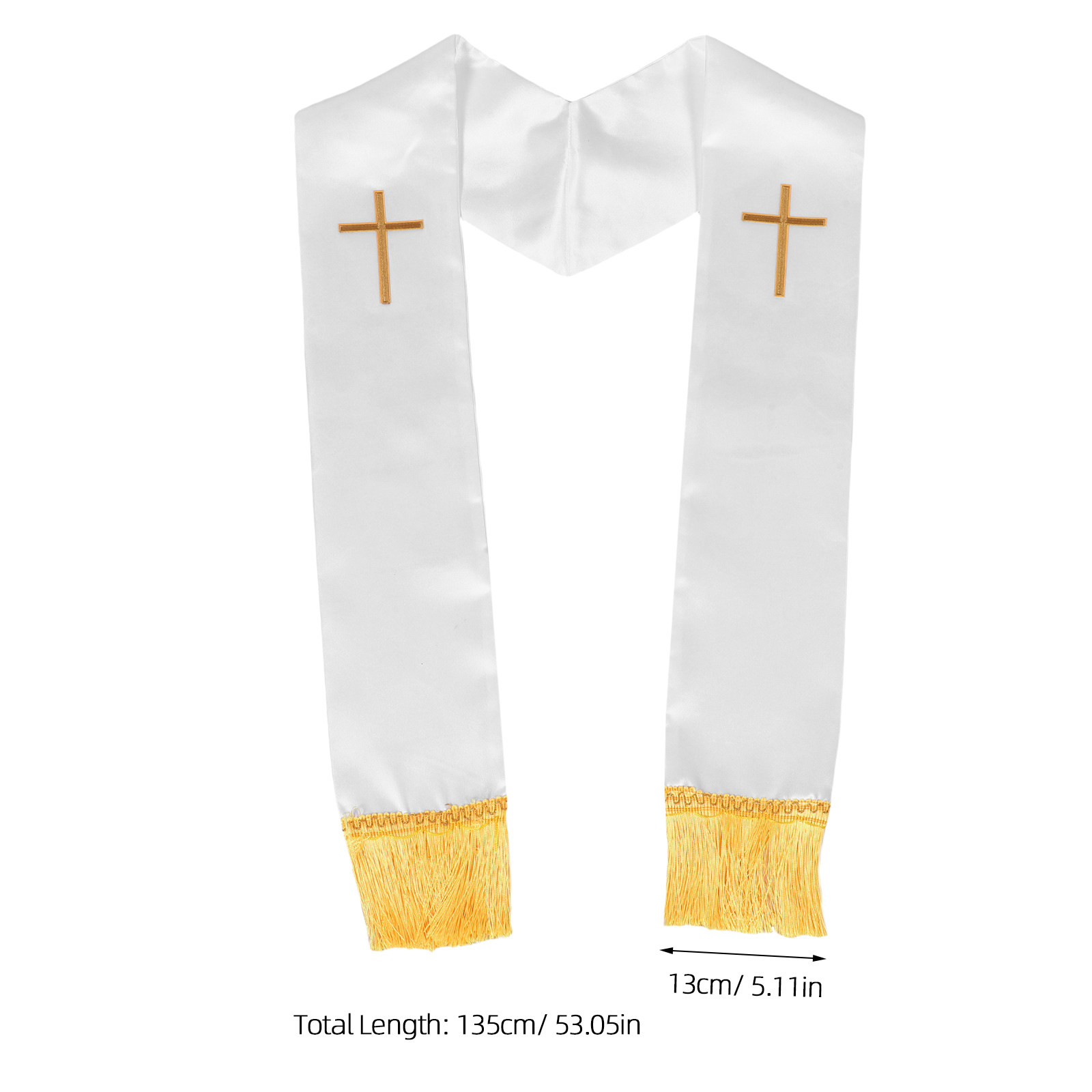 Clergy Stole Embroidered Cross - Stole Wedding Shawl 리뷰 및 가격
