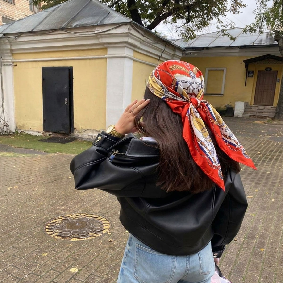 New Silk Shawl Square Scarf Fo - Face Scarf Mask 리뷰 및 가격