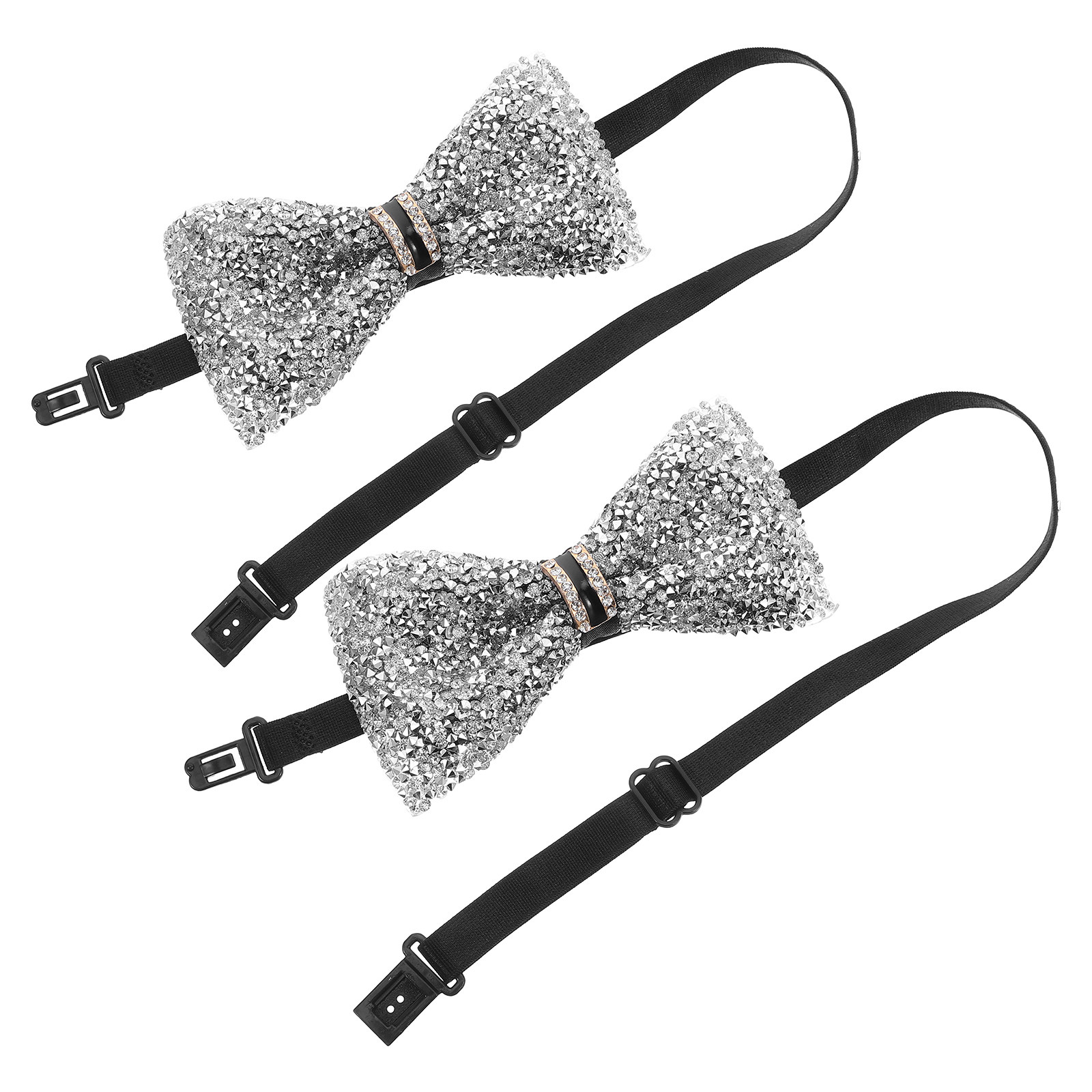 2Pcs Children Bow Tie Sparklin - Bow Tie Pre Tied 리뷰 및 가격