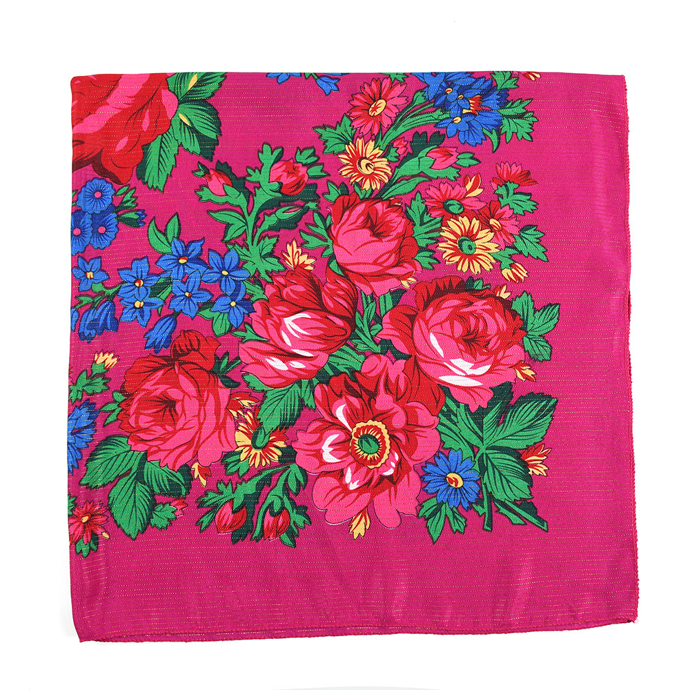 110*110cm Golden Silvery Wire  - Bandana Cotton 리뷰 및 가격