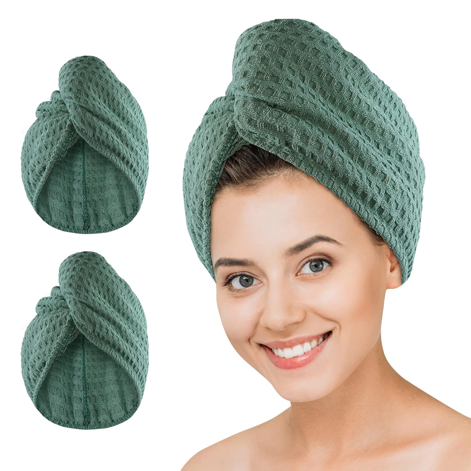 Microfiber Hair Drying Towel - - Head Wrap Turban 리뷰 및 가격